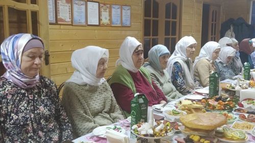 В мечети села Большие Кайбицы состоялся благотворительный ифтар