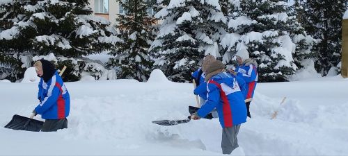 Студенческий «Снежный десант» прибыл в Кайбицы