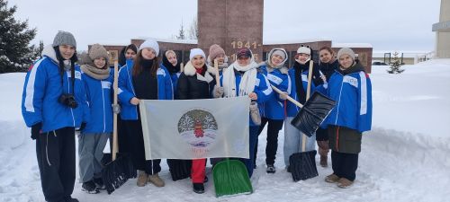 Студенческий «Снежный десант» прибыл в Кайбицы