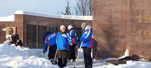Студенческий «Снежный десант» прибыл в Кайбицы