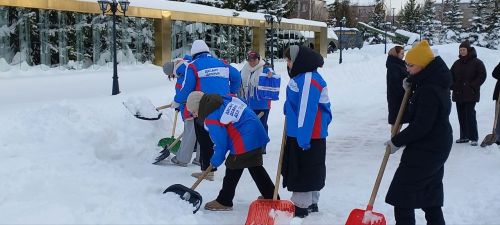 Студенческий «Снежный десант» прибыл в Кайбицы