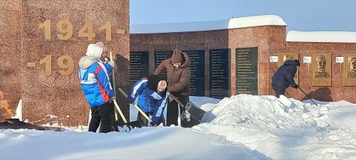Студенческий «Снежный десант» прибыл в Кайбицы