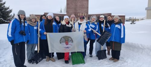 Студенческий «Снежный десант» прибыл в Кайбицы