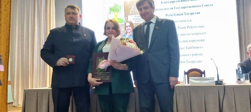 На заседании Совета Кайбицкого района наградили передовых тружеников