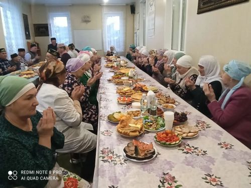Изге Рамазан аенда Мөрәле авылы мәчетендә ифтар мәҗлесе уздырылды
