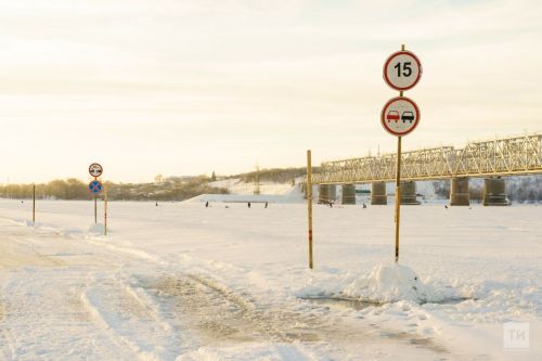 МЧС: С 15 марта все ледовые переправы в РТ прекращают свою работу