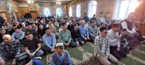 Кайбыч районы авылларындагы мәчетләрдә Ураза бәйрәмен билгеләп үттеләр
