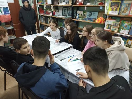 Единство в многообразии: в Берлибашской библиотеке прошла квест‑викторина о народах России