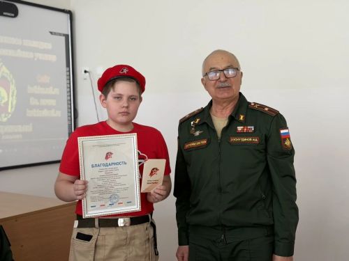 Представители Казанского танкового училища провели встречу с учениками Большеподберезинской школы