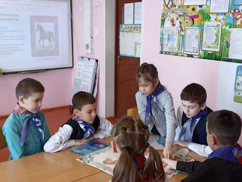 Ученики начальных классов Берлибашской школы отправились в очередное путешествие по треку «Орлёнок-Путешественник»