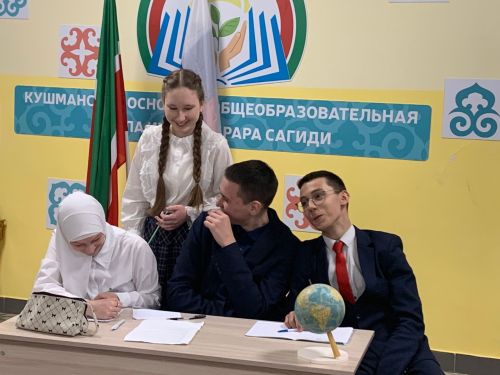 В Кушманской школе прошла акция «В мире театра», приуроченная ко Всемирному дню театра