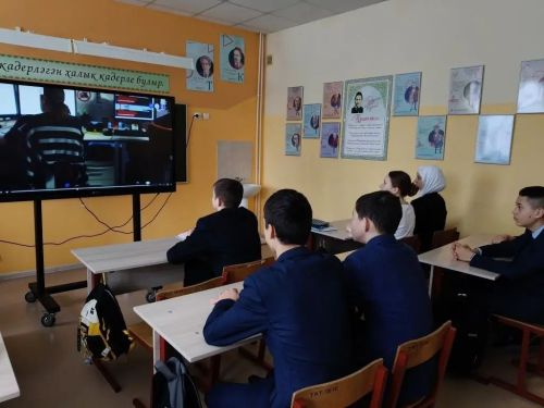В Кушманской школе для учеников 6-8 классов прошли внеурочные занятия в рамках курса «Россия — мои горизонты»