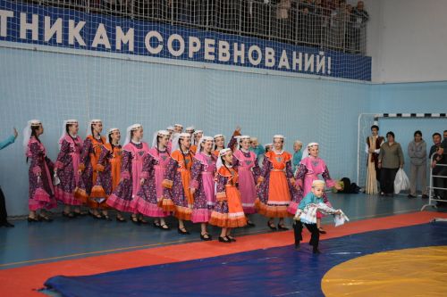 В Кайбицком районе прошли соревнования по борьбе, посвященные памяти Героя России