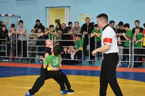 В Кайбицком районе прошли соревнования по борьбе, посвященные памяти Героя России
