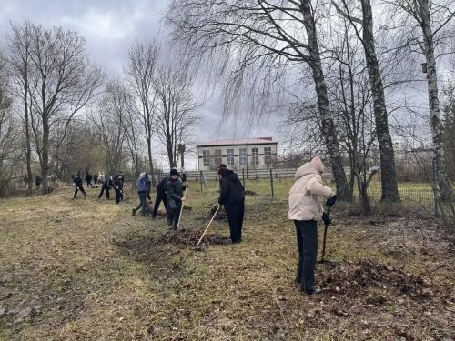 Хозесановская школа присоединилась ко Всероссийскому субботнику