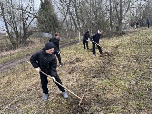 Хозесановская школа присоединилась ко Всероссийскому субботнику
