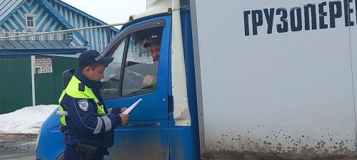 Безопасность детей в приоритете: инспекторы ГИБДД Кайбицкого района вышли в рейд