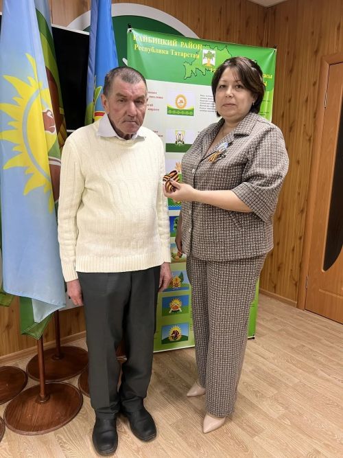 В музее Кайбицкого края стартовала Всероссийская общественная акция «Георгиевская ленточка»