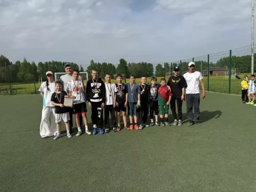 Команда Большекайбицкой школы победила в районном турнире по мини-футболу