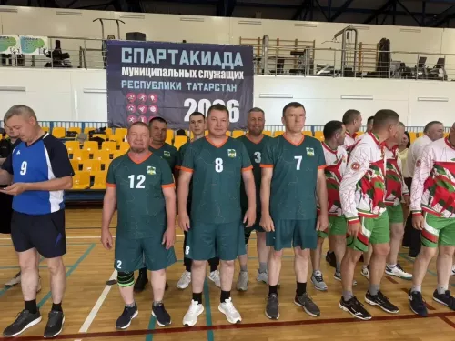 Волейболисты Кайбицкого района вошли в шестерку сильнейших на Спартакиаде муниципальных служащих