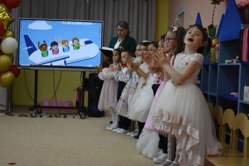 В Большекайбицком детском саду «Миляшкай» состоялся выпускной бал