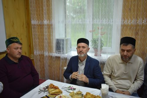Кайбыч районы башлыгы Кече Кайбычта Корбан ашында булды