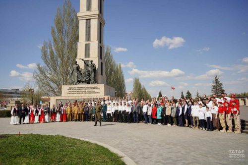 В Казани проходят съемки клипа в рамках всероссийской акции «Песни наших отцов»