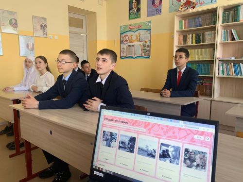 «Песни Победы — эхо нашей памяти»: в Кушманской школе прошли «Разговоры о важном»