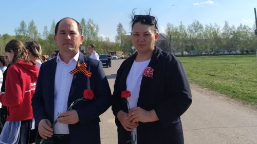 На открытии бюста полному кавалеру ордена Славы в Надеждине присутствовал депутат Госдумы РФ