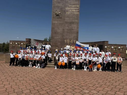В маленьких руках — большая история: в детском саду «Миляшкай» почтили память героев Великой Победы