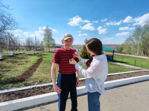 Память в наших сердцах: Кайбицкий дом-интернат присоединился к акции «Георгиевская лента»