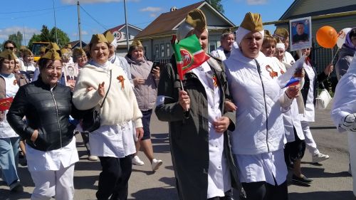 В Кайбицах встретили 81 годовщину Великой Победы
