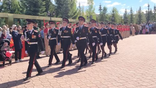В Кайбицах встретили 81 годовщину Великой Победы