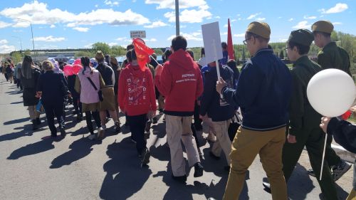В Кайбицах встретили 81 годовщину Великой Победы