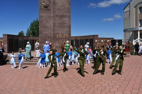 В Кайбицах встретили 81 годовщину Великой Победы