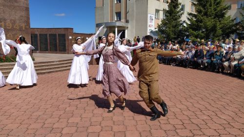 В Кайбицах встретили 81 годовщину Великой Победы