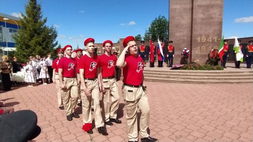 В Кайбицах встретили 81 годовщину Великой Победы