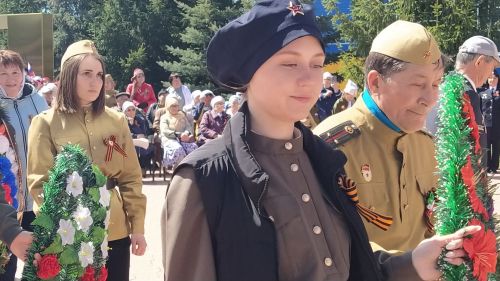 В Кайбицах встретили 81 годовщину Великой Победы