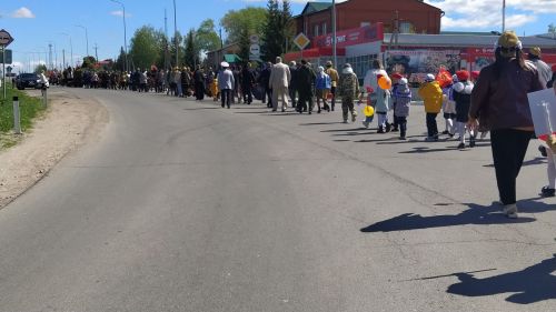 В Кайбицах встретили 81 годовщину Великой Победы
