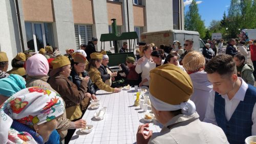 В Кайбицах встретили 81 годовщину Великой Победы