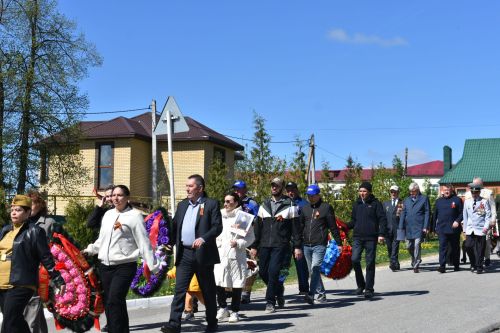 В Кайбицах встретили 81 годовщину Великой Победы