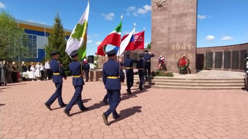 В Кайбицах встретили 81 годовщину Великой Победы