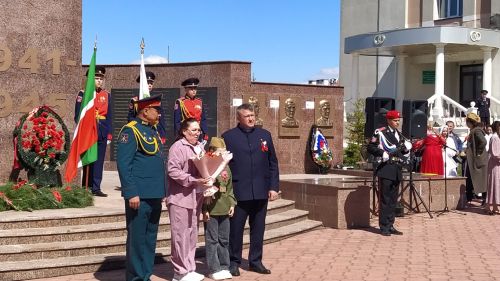 В Кайбицах встретили 81 годовщину Великой Победы