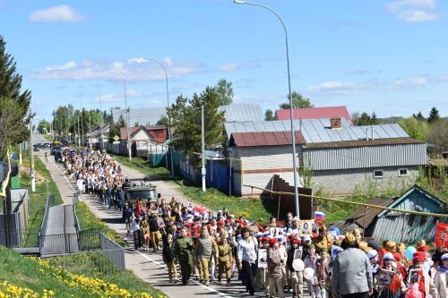 В Кайбицах встретили 81 годовщину Великой Победы