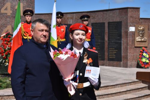 В Кайбицах встретили 81 годовщину Великой Победы