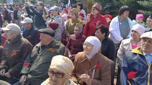В Кайбицах встретили 81 годовщину Великой Победы