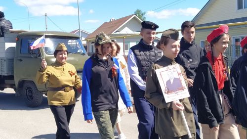 В Кайбицах встретили 81 годовщину Великой Победы