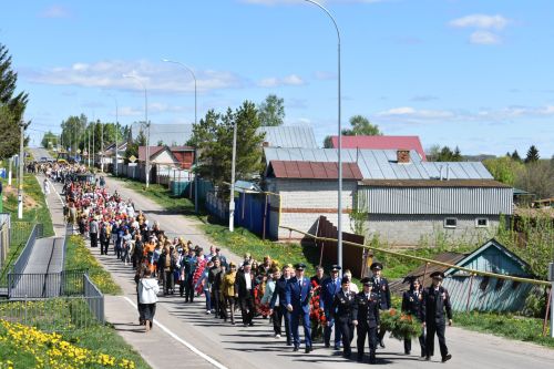 В Кайбицах встретили 81 годовщину Великой Победы