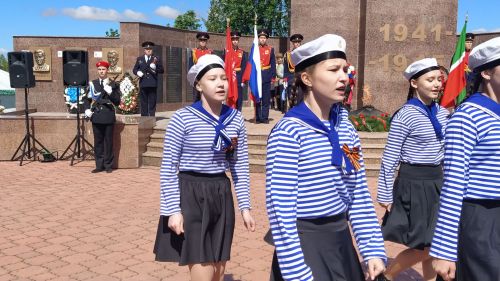 В Кайбицах встретили 81 годовщину Великой Победы
