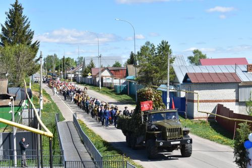 В Кайбицах встретили 81 годовщину Великой Победы